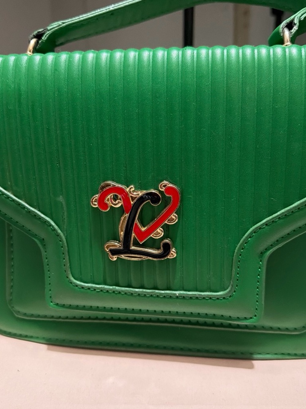 Green Women's Top-Handle Bag